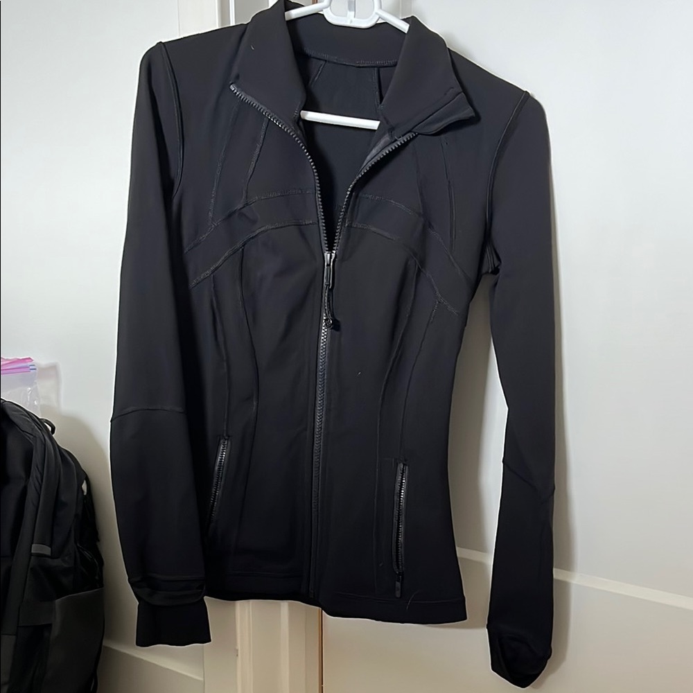 Women's Black Lululemon define Jacket